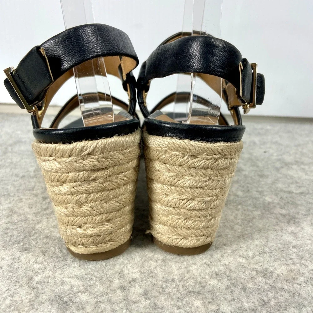 Vionic Black Wedge Sandals - Picture 5 of 8